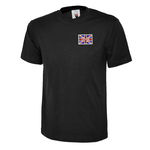 Luton Coloured Union Jack Embroidered Children's T-Shirt