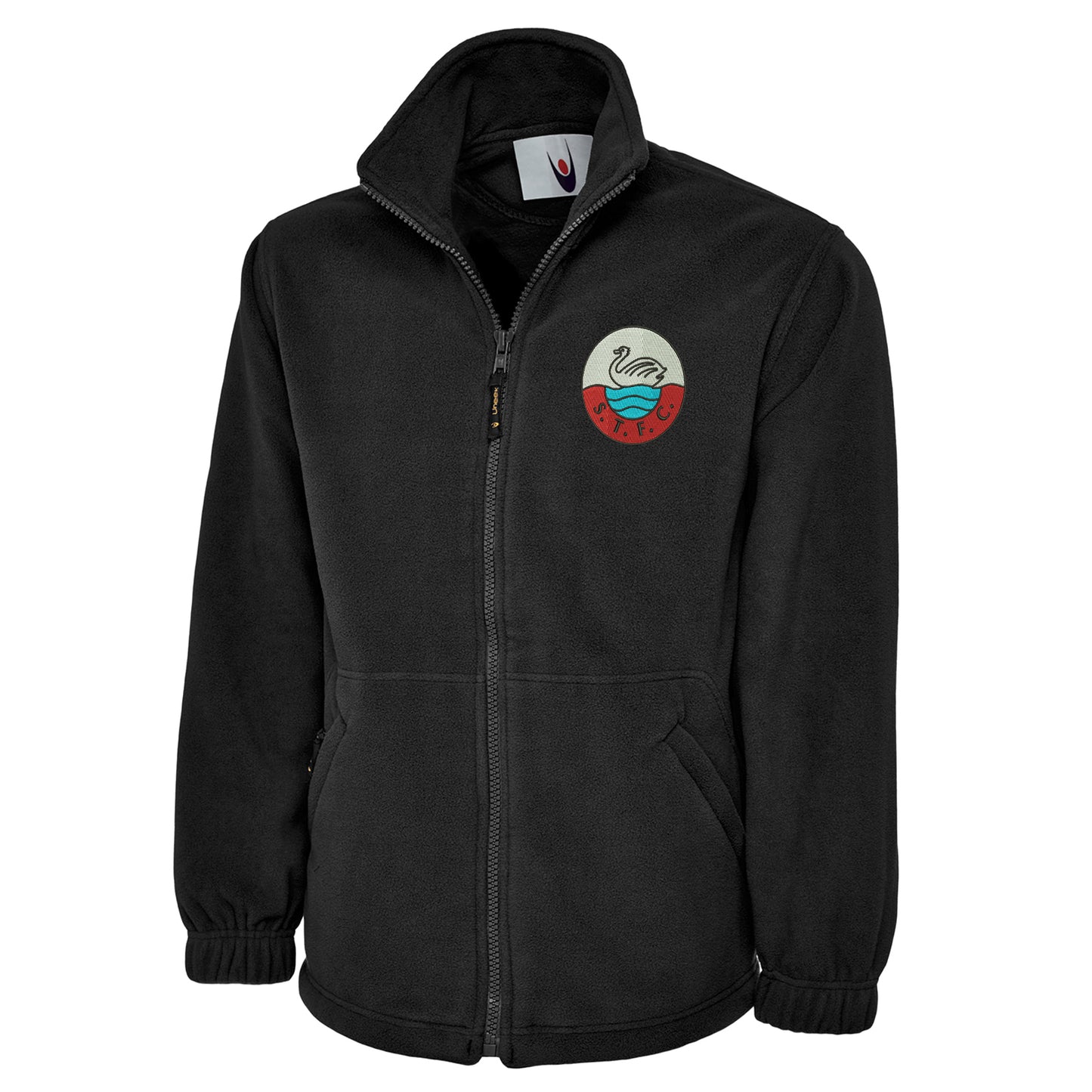 Retro Swansea 1960s Embroidered Premium Fleece Jacket