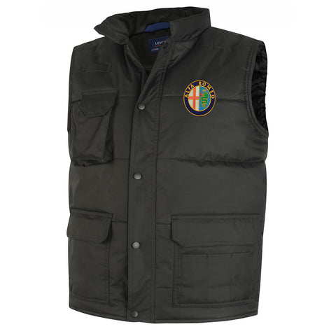 Alfa Romeo Logo Golden Body Warmer