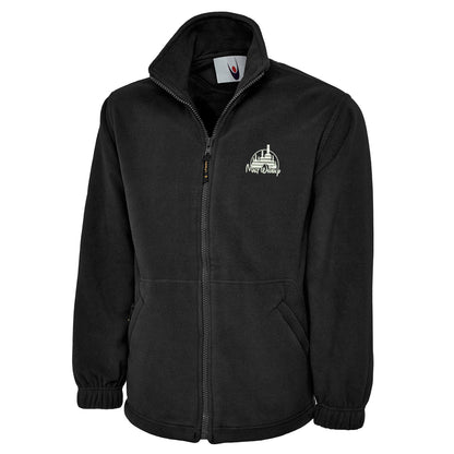 Malt Whisky Embroidered Premium Fleece Jacket