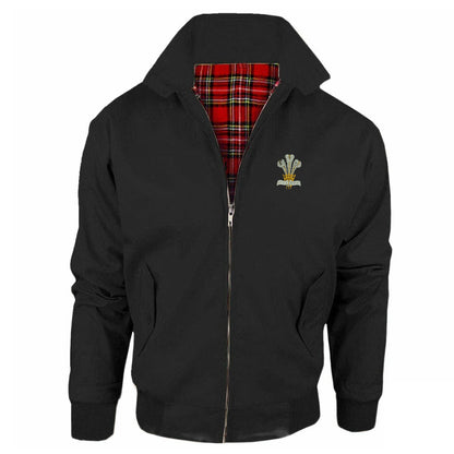 Royal Regiment of Wales Embroidered Classic Harrington Jacket