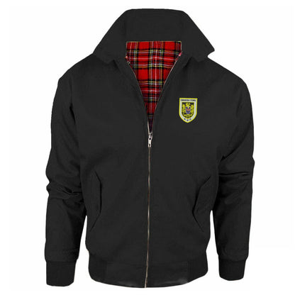 Retro Swansea 1922 Embroidered Classic Harrington Jacket