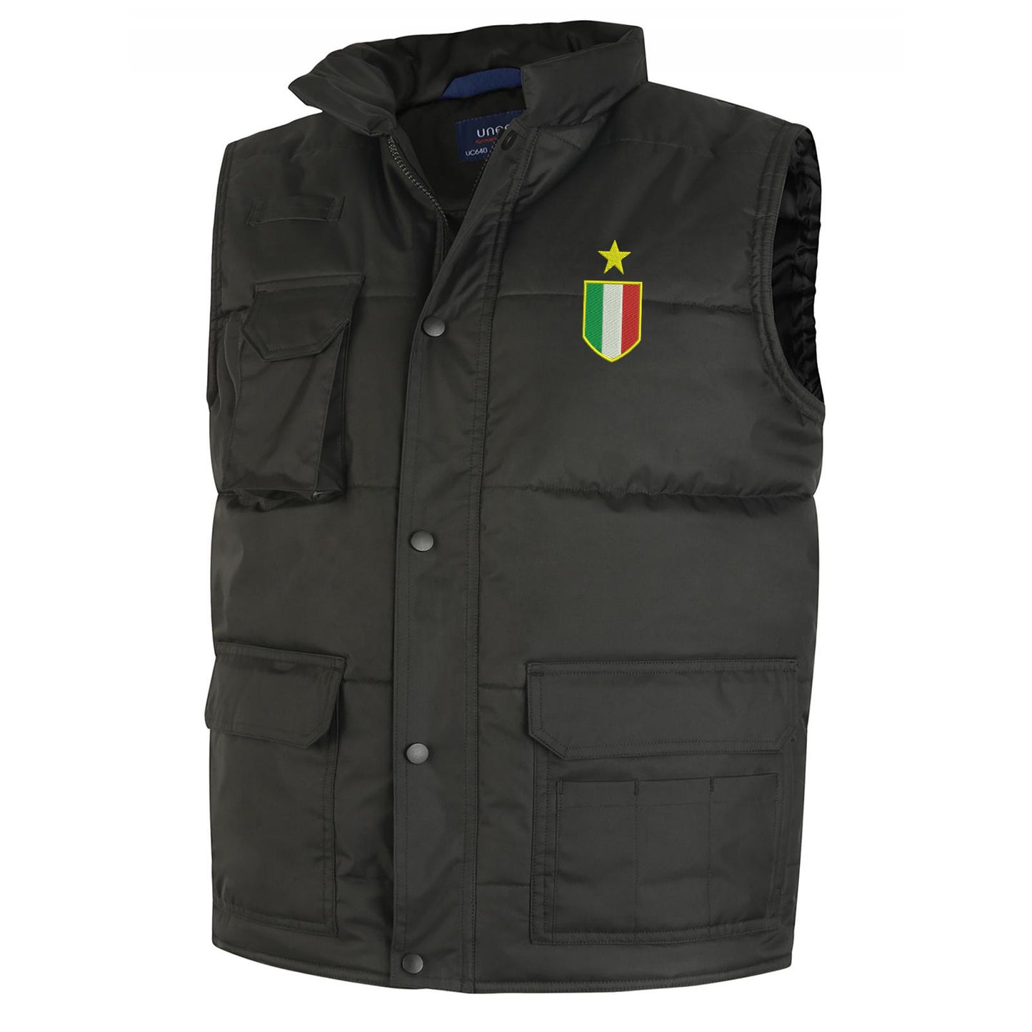 Retro Juventus 1961 Embroidered Super Pro Body Warmer