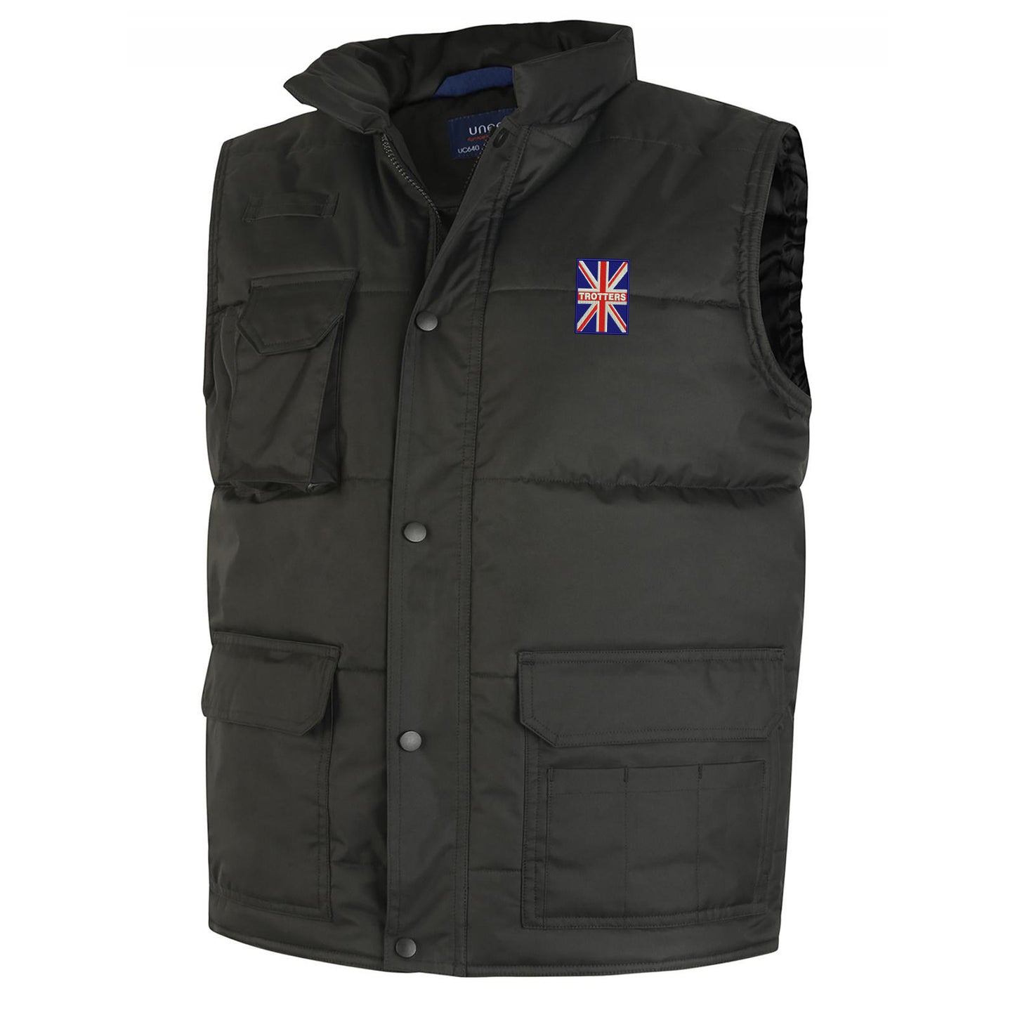 Trotters Union Jack Body Warmer