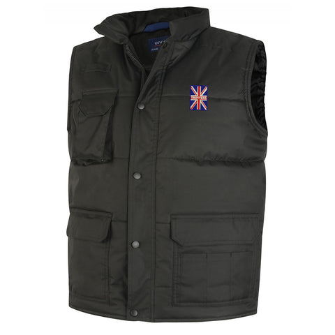 Trotters Union Jack Body Warmer