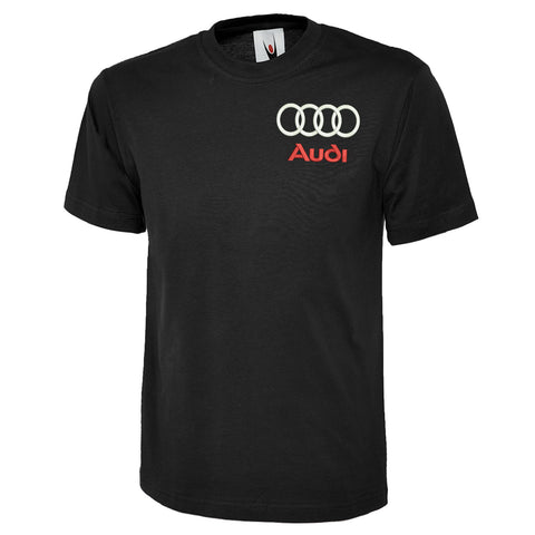 Audi Embroidered Classic T-Shirt