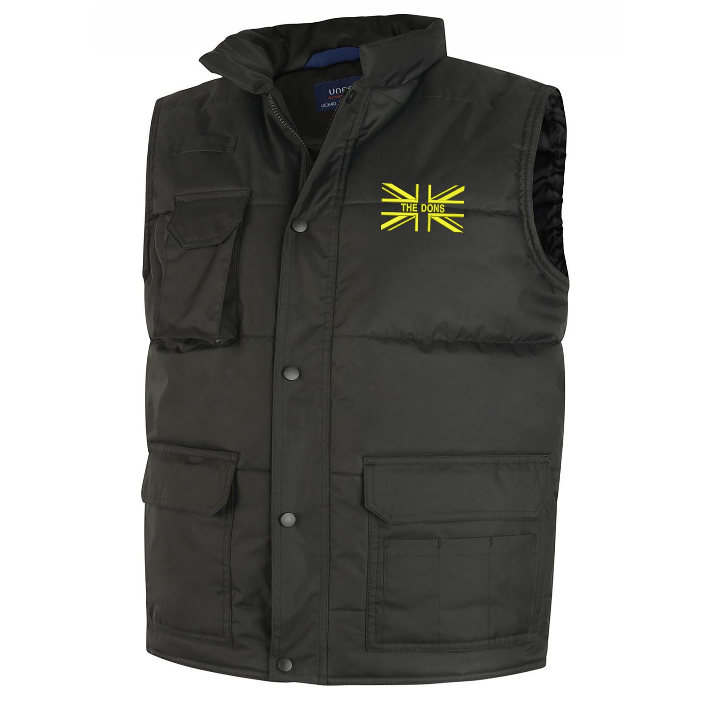 The Dons Union Jack Embroidered Super Pro Body Warmer