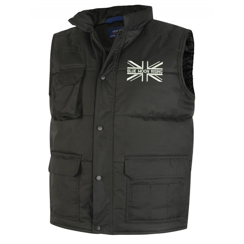 Blue Moon Rising Union Jack Body Warmer