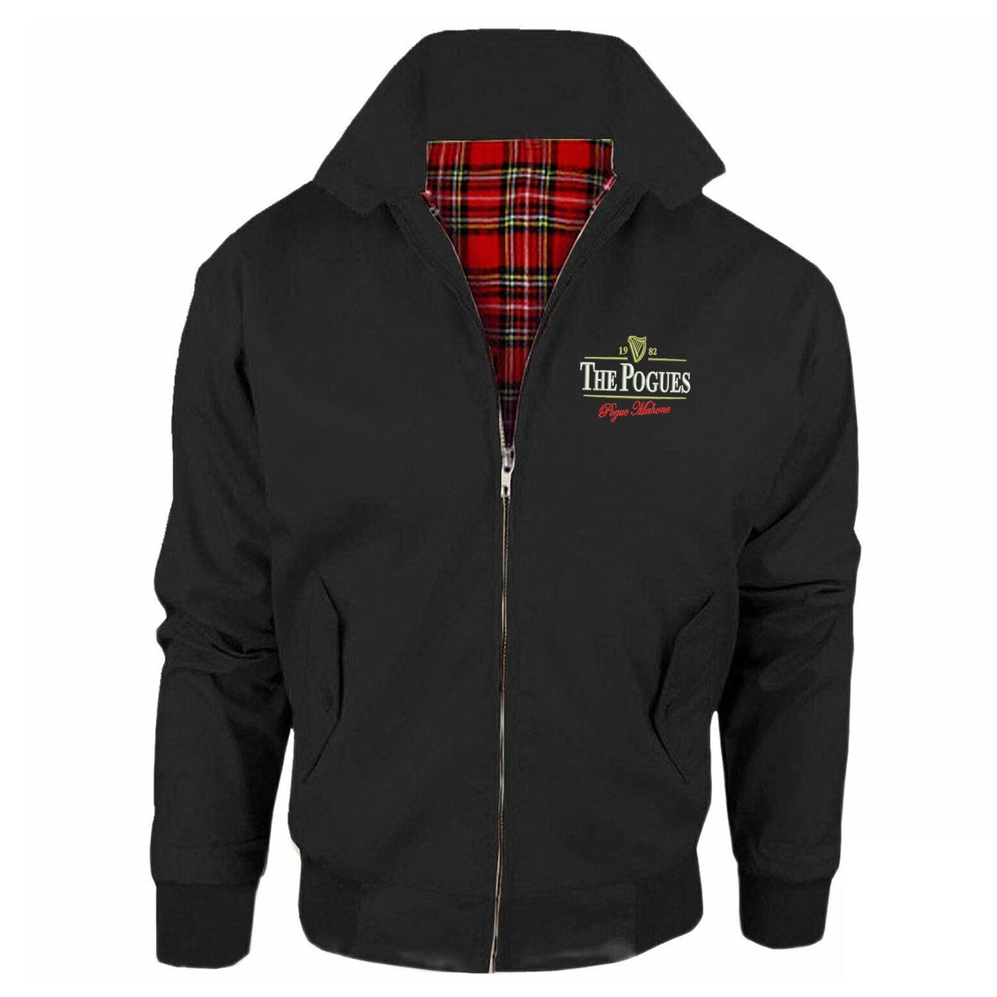 The Pogues Embroidered Classic Harrington Jacket