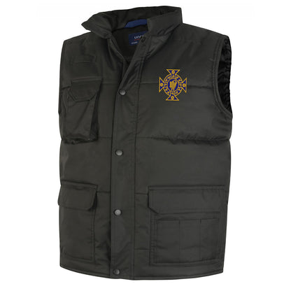 Retro Northern Ireland 1882 Embroidered Super Pro Body Warmer