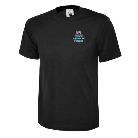 Proud to Have Served in The Airborne Forces Embroidered Children's T-Shirt