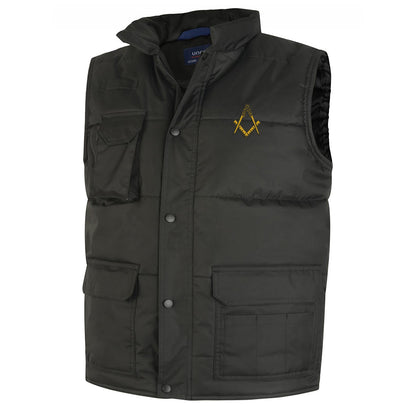 Freemasonry without G Embroidered Super Pro Body Warmer