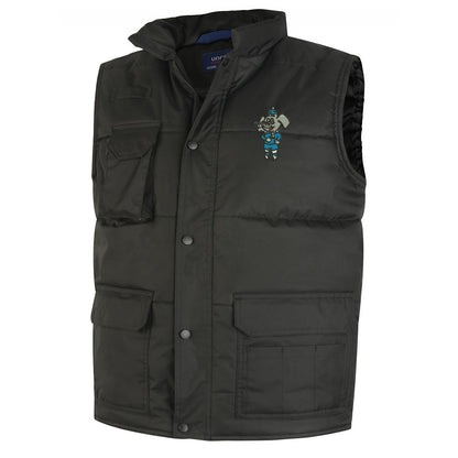 Retro Coventry 1974 Embroidered Super Pro Body Warmer