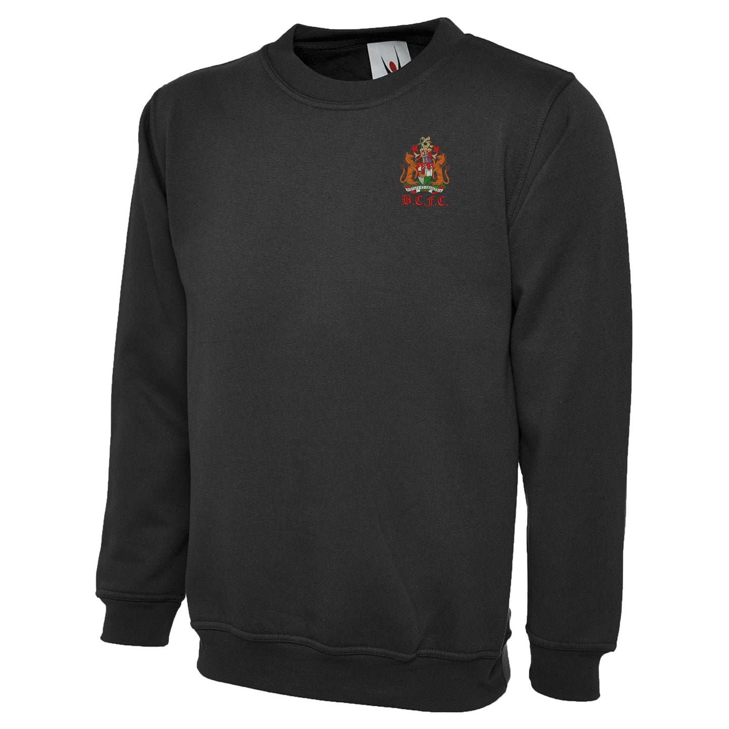 Retro Bristol City 1950s Embroidered Classic Sweatshirt