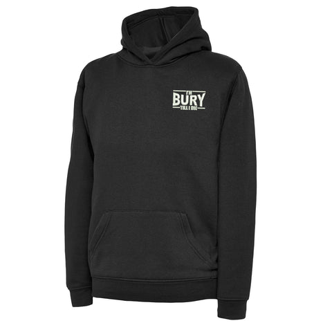 I'm Bury Till I Die Embroidered Children's Hoodie