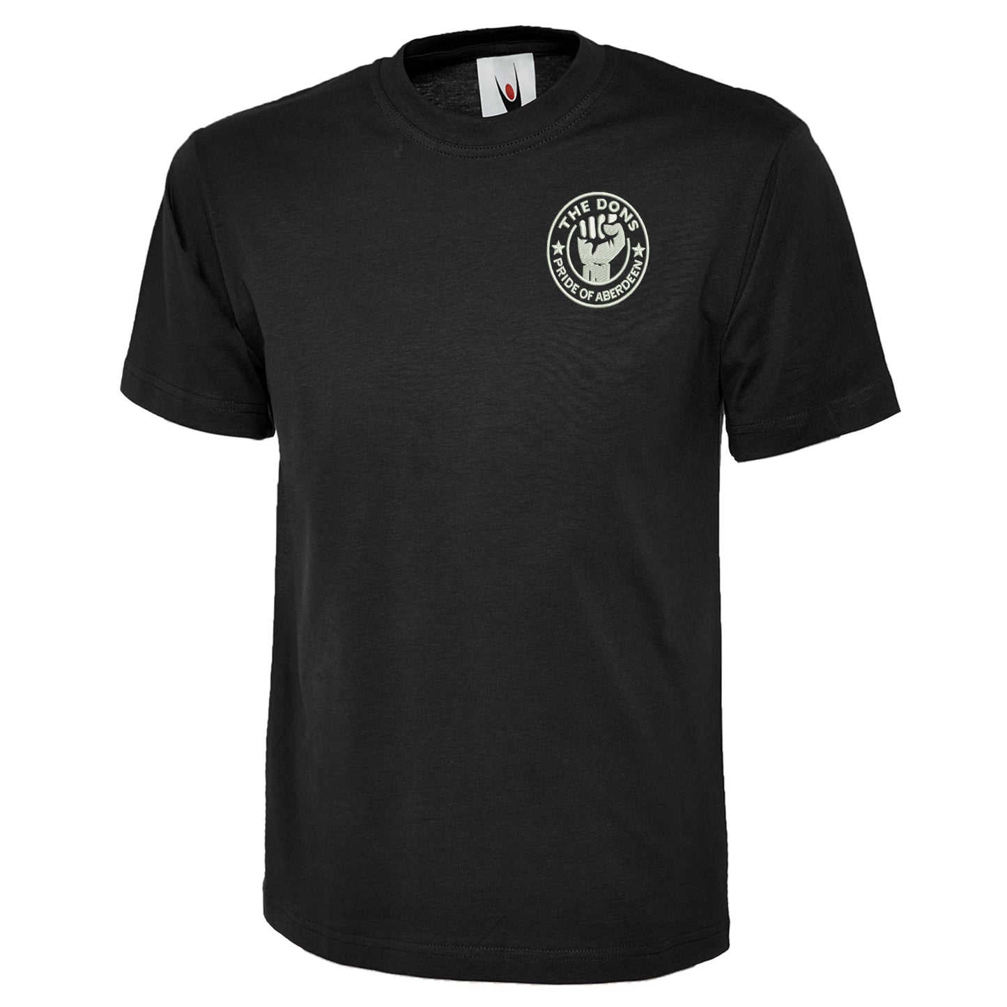 The Dons Pride of Aberdeen Embroidered Classic T-Shirt