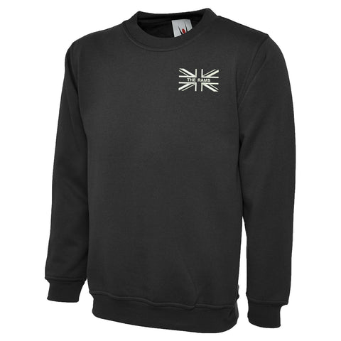 The Rams Union Jack Embroidered Classic Sweatshirt