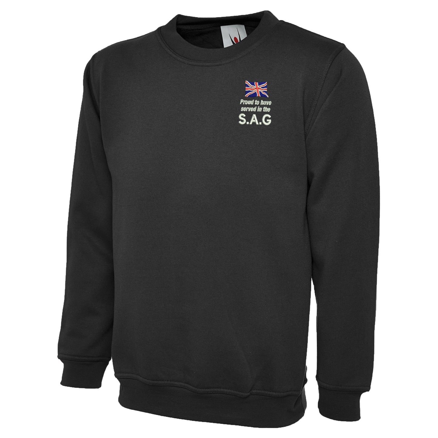 Proud to Have Served in The SAG Embroidered Classic Sweatshirt