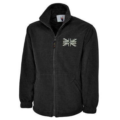 Norf London Union Jack Premium Fleece Jacket