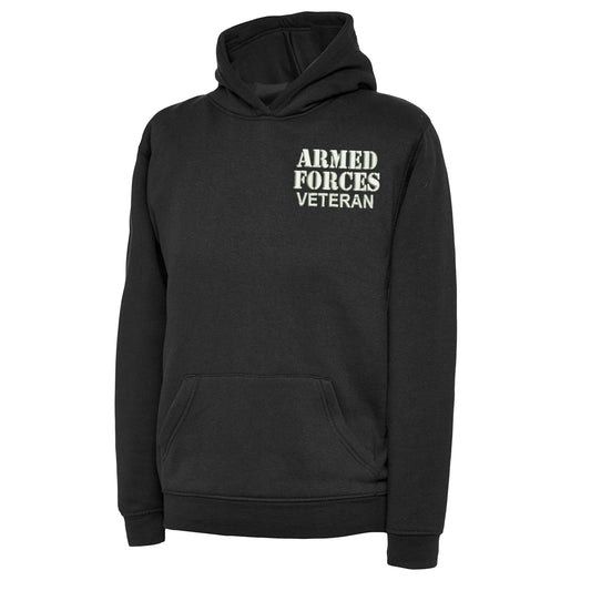 Kids Armed Forces Veteran Hoodie