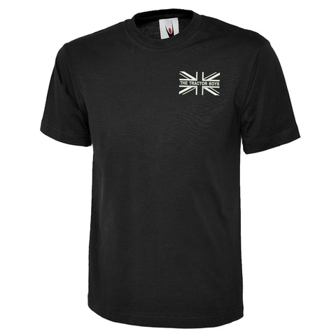 The Tractor Boys Union Jack Embroidered Classic T-Shirt