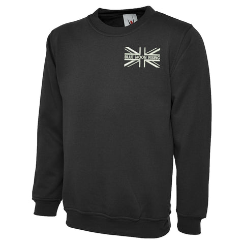 Blue Moon Rising Union Jack Sweatshirt