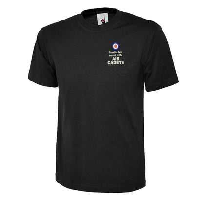 Proud to Have Served in The Air Cadets Embroidered Children's T-Shirt