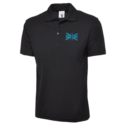 Airborne REME Union Jack Embroidered Classic Polo Shirt