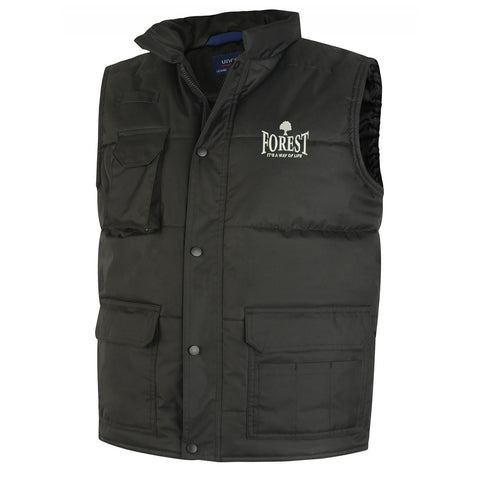 Forest It's a Way of Life Embroidered Super Pro Body Warmer