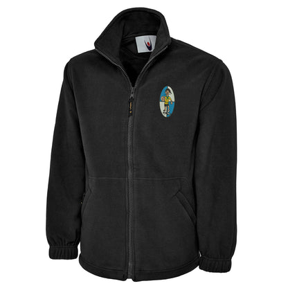 Retro Bristol Rovers 1933 Embroidered Premium Fleece Jacket