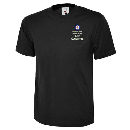 Proud to Have Served in The Air Cadets Embroidered Classic T-Shirt