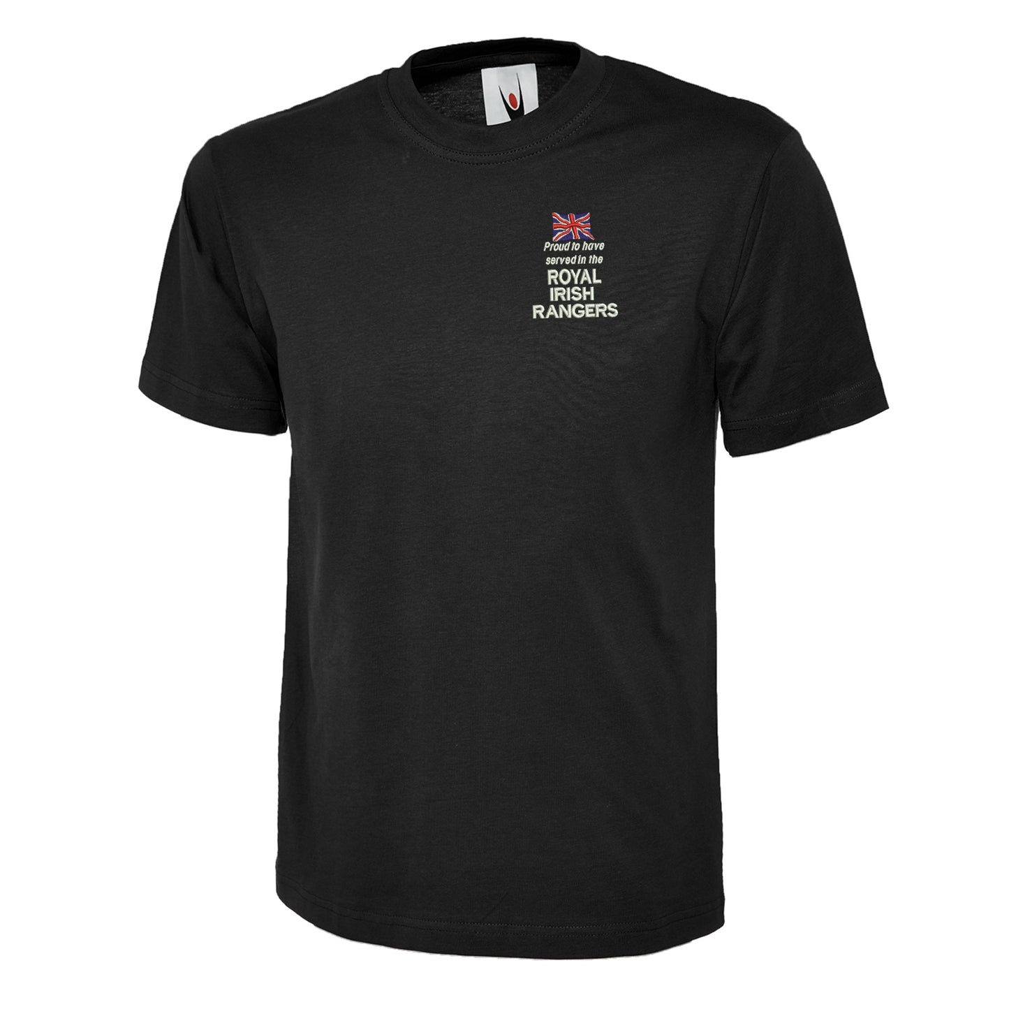 Proud to Have Served in The Royal Irish Rangers Embroidered Children's T-Shirt