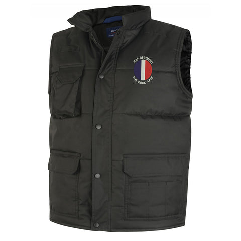 RAF Regiment The Rock Apes TRF Embroidered Super Pro Body Warmer