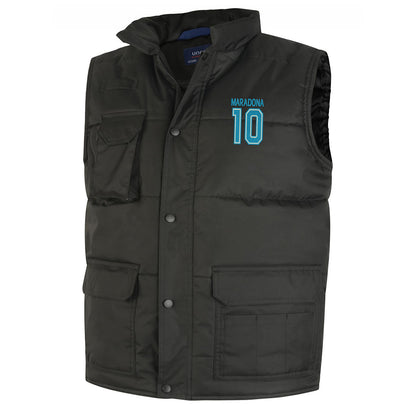 Maradona 10 Embroidered Super Pro Body Warmer