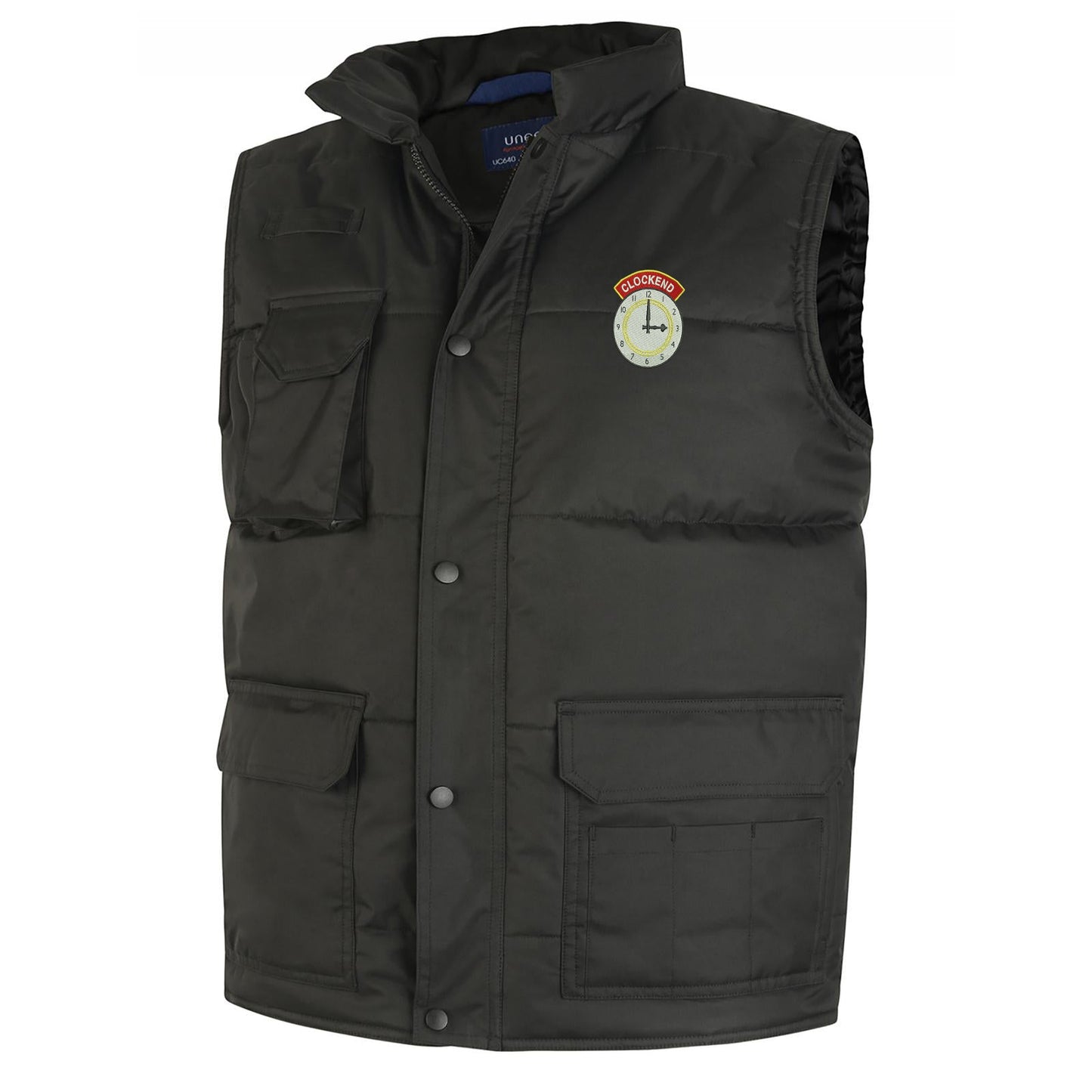 Clockend Embroidered Super Pro Body Warmer