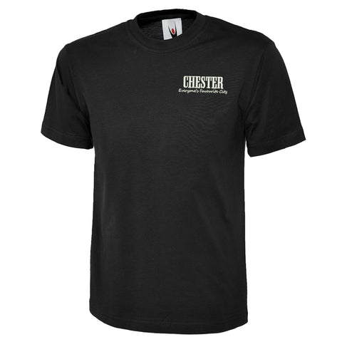 Chester Everyone's Favourite City Embroidered Classic T-Shirt