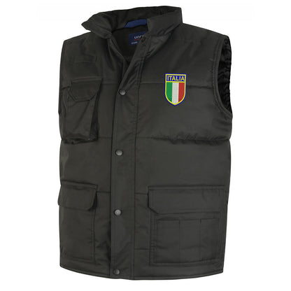 Retro Italy 1952 Embroidered Super Pro Body Warmer