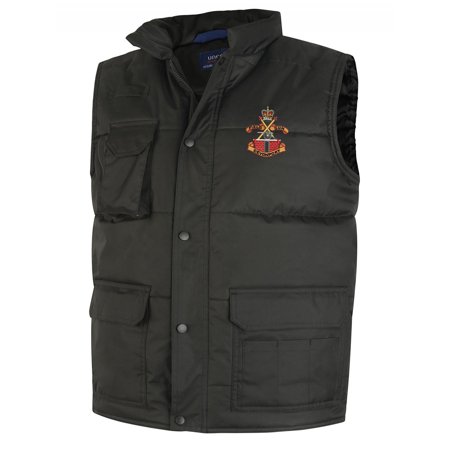 Devonport Field Gun Crew Embroidered Super Pro Body Warmer