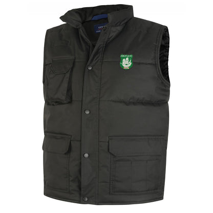 Retro Argyle FC Body Warmer