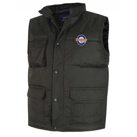 Northern Soul Roundel Embroidered Super Pro Body Warmer