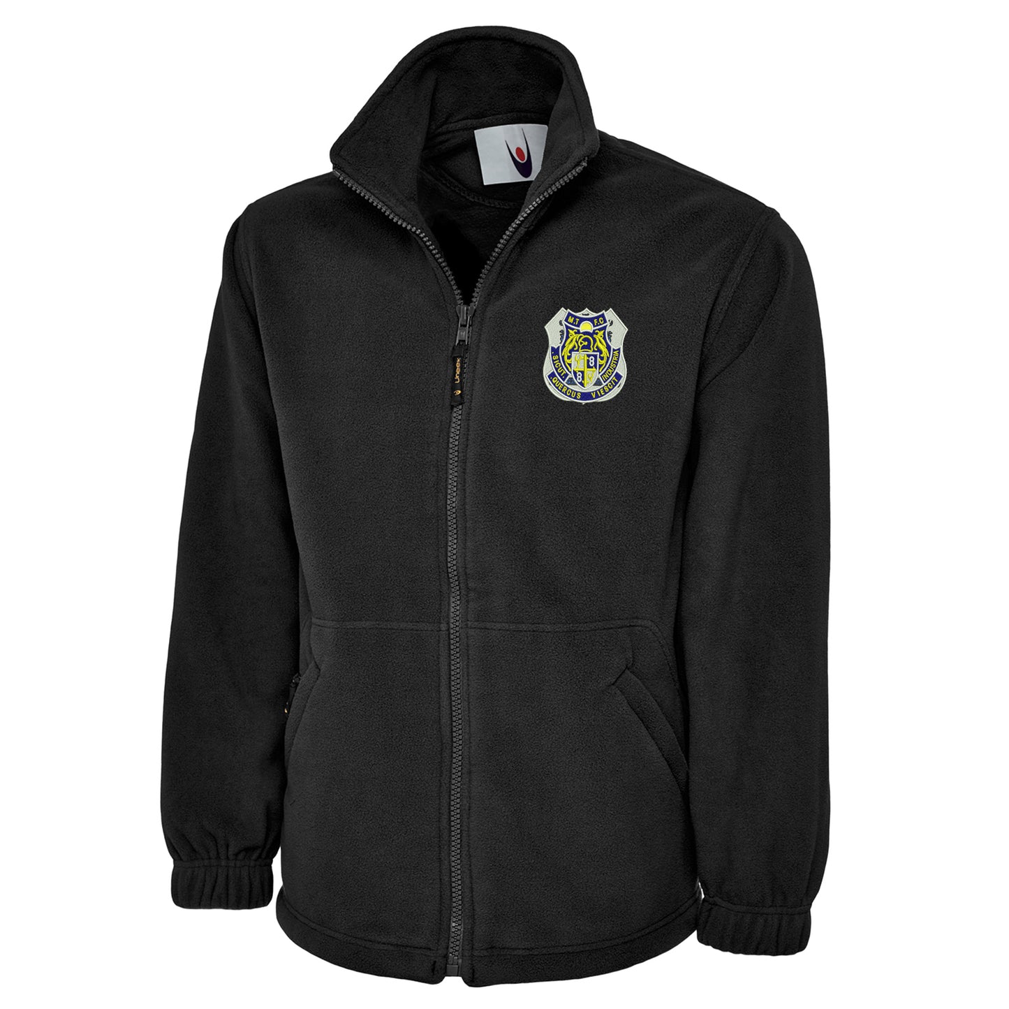 Retro Mansfield 1920s Embroidered Premium Fleece Jacket