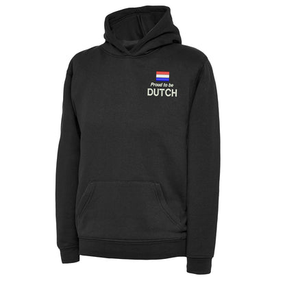 Proud to be Dutch Embroidered Children's Hoodie