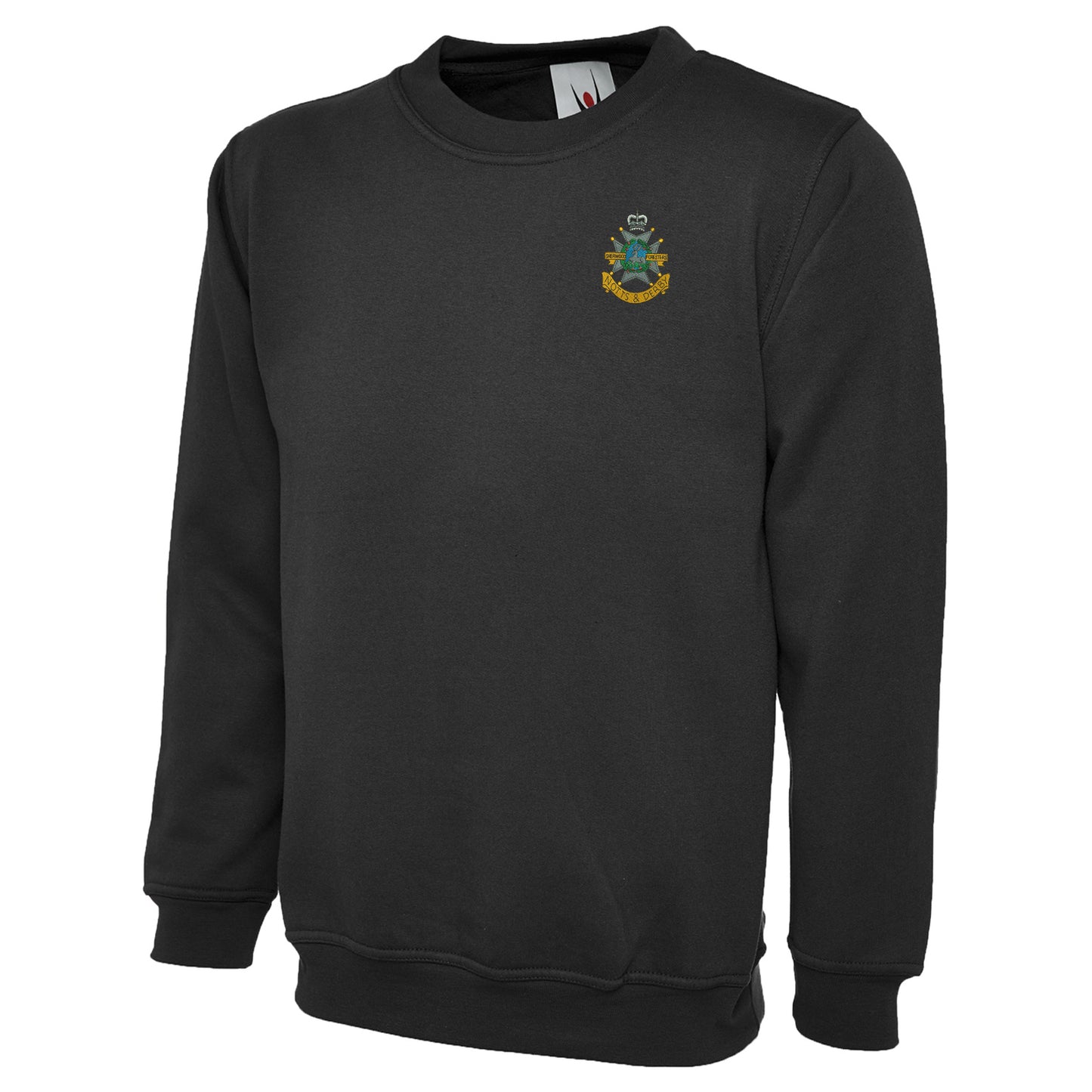 Sherwood Foresters Embroidered Classic Sweatshirt