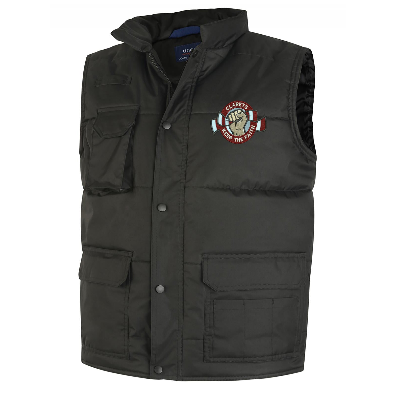 Burnley Keep The Faith Super Pro Body Warmer