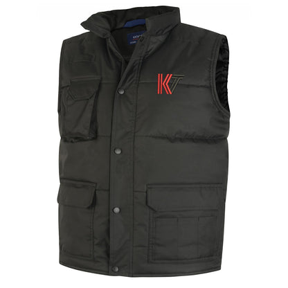 Retro Kettering Town Embroidered Super Pro Body Warmer