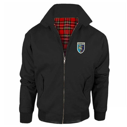 Retro North Town Wanderers Embroidered Classic Harrington Jacket