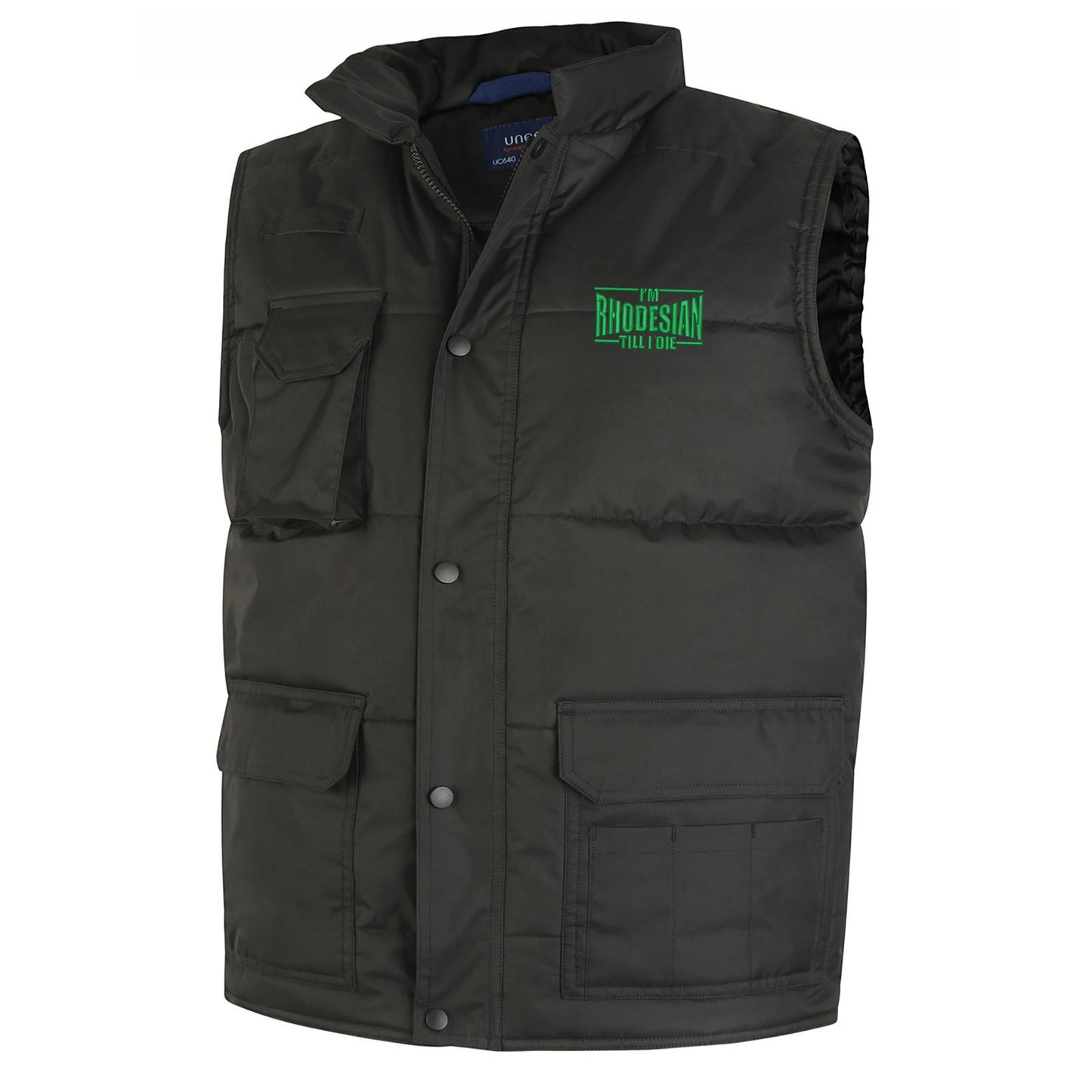 I'm Rhodesian Till I Die Embroidered Super Pro Body Warmer