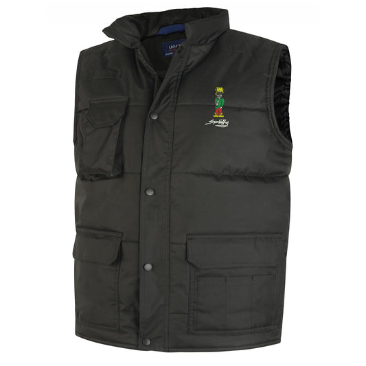 Retro Eclipse Embroidered Super Pro Body Warmer