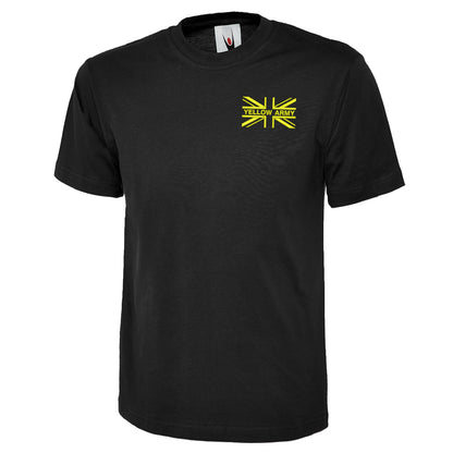 Yellow Army Union Jack T Shirt