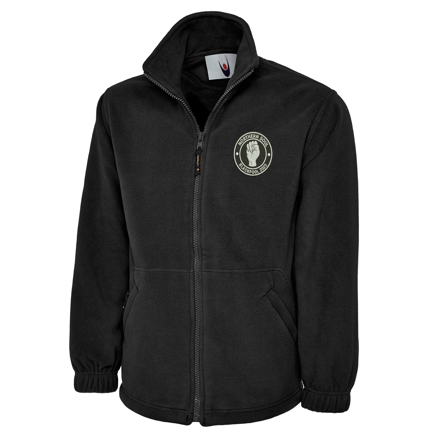 Blackpool Northern Soul 2023 Embroidered Premium Fleece Jacket